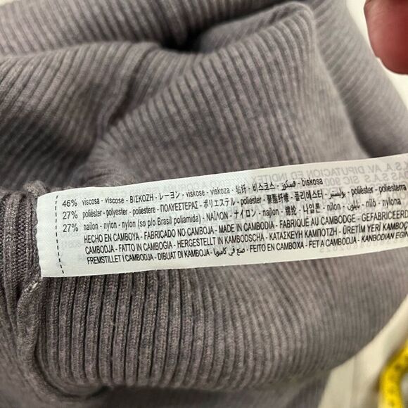 Zara Ribbed Knit Dress size s - Picture 6 of 8